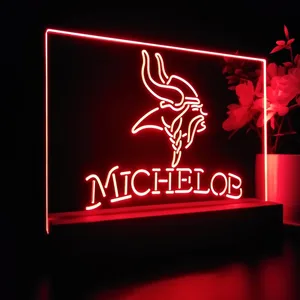 Minnesota Vikings Michelob LED Desk Light