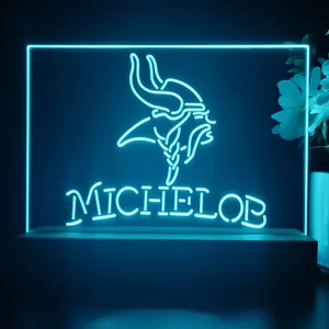 Minnesota Vikings Michelob LED Desk Light
