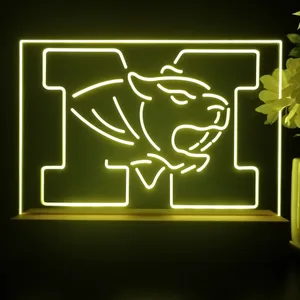 Missouri Tigers Logo LED Desk Light