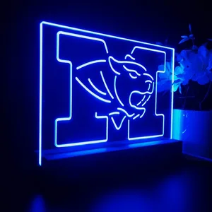 Missouri Tigers Logo LED Desk Light