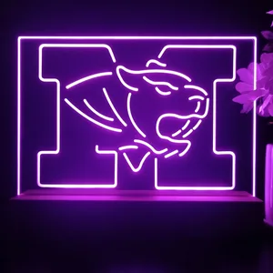 Missouri Tigers Logo LED Desk Light