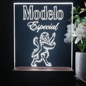 Modelo Especial Lion Logo LED Desk Light
