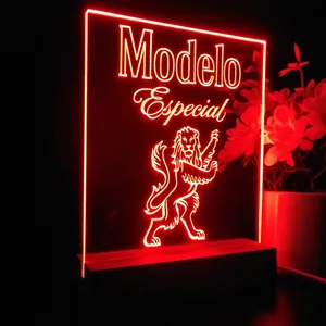 Modelo Especial Lion Logo LED Desk Light