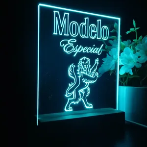 Modelo Especial Lion Logo LED Desk Light