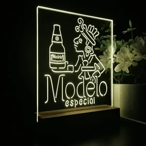 Modelo Especial Man Cave 1 LED Desk Light