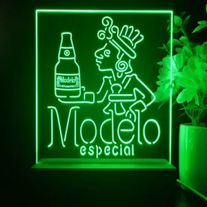 Modelo Especial Man Cave 1 LED Desk Light