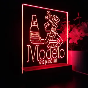 Modelo Especial Man Cave 1 LED Desk Light