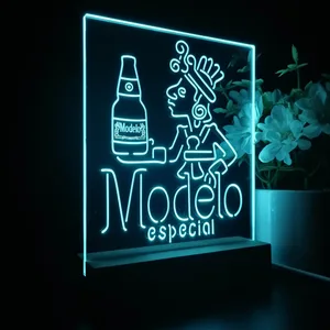 Modelo Especial Man Cave 1 LED Desk Light
