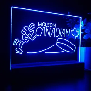 Molson Canadian Hockey LED Desk Light