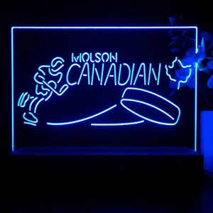 Molson Canadian Hockey LED Desk Light