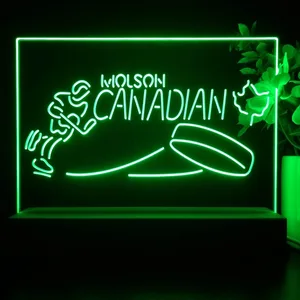 Molson Canadian Hockey LED Desk Light