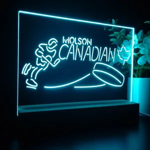 Molson Canadian Hockey LED Desk Light