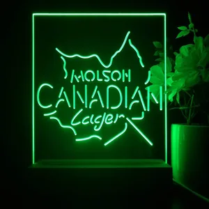 Molson Canadian Lager LED Desk Light
