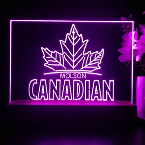 Molson Canadian Logo LED Desk Light