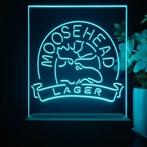 Moosehead Lager Moose Head 2 LED Desk Light