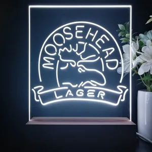 Moosehead Lager Moose Head 2 LED Desk Light