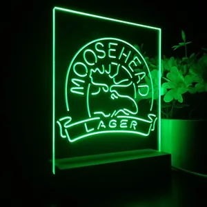 Moosehead Lager Moose Head 2 LED Desk Light
