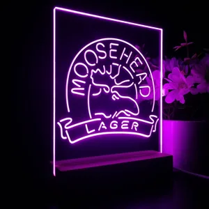 Moosehead Lager Moose Head 2 LED Desk Light