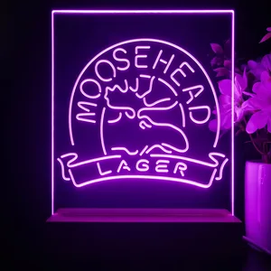 Moosehead Lager Moose Head 2 LED Desk Light