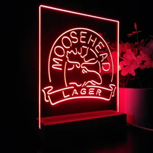 Moosehead Lager Moose Head 2 LED Desk Light