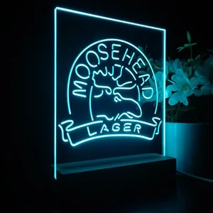 Moosehead Lager Moose Head 2 LED Desk Light