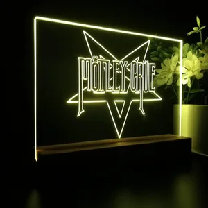 Motley Crue Star LED Desk Light