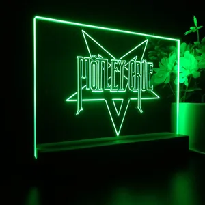 Motley Crue Star LED Desk Light
