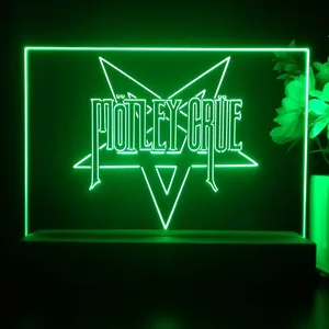 Motley Crue Star LED Desk Light