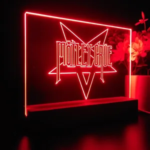 Motley Crue Star LED Desk Light