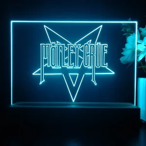 Motley Crue Star LED Desk Light