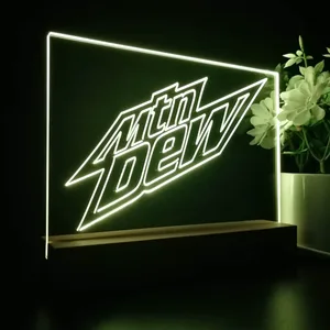 Mountain Dew Logo 2 LED Desk Light