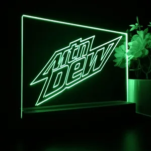 Mountain Dew Logo 2 LED Desk Light