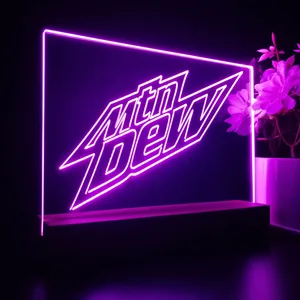 Mountain Dew Logo 2 LED Desk Light