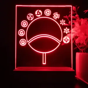 Naruto Sharingan Circular Fan LED Desk Light
