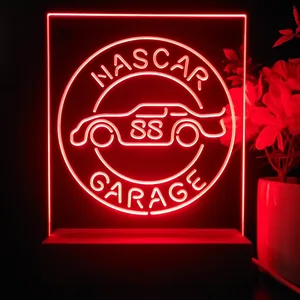 Nascar 88 Garage Dale Jr LED Desk Light