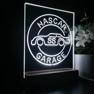 Nascar 88 Garage Dale Jr LED Desk Light
