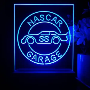 Nascar 88 Garage Dale Jr LED Desk Light