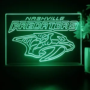 Nashville Predators Logo LED Desk Light