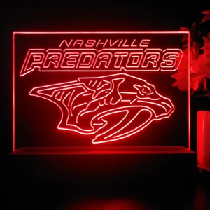 Nashville Predators Logo LED Desk Light