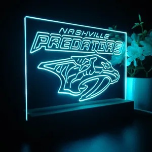 Nashville Predators Logo LED Desk Light