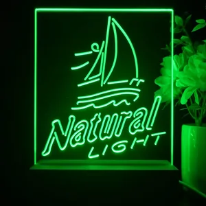 Natural Light Sailboat 2 LED Desk Light