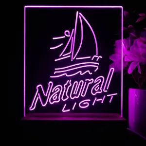 Natural Light Sailboat 2 LED Desk Light
