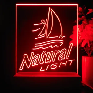 Natural Light Sailboat 2 LED Desk Light