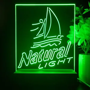 Natural Light Sailboat LED Desk Light