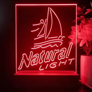 Natural Light Sailboat LED Desk Light