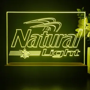 Natural Light Small Logo LED Desk Light
