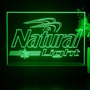 Natural Light Small Logo LED Desk Light