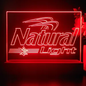 Natural Light Small Logo LED Desk Light