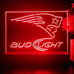 New England Patriots Bud Light LED Desk Light