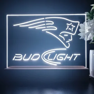 New England Patriots Bud Light LED Desk Light